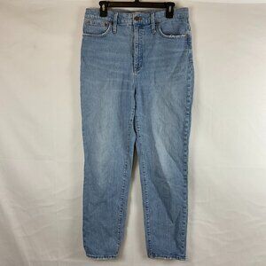 Madewell Classic Straight Jean 31T Light Blue Wash